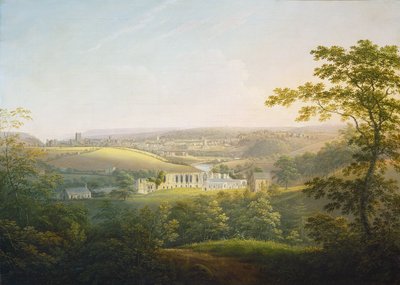 Easby Abbey, near Richmond by George Cuitt