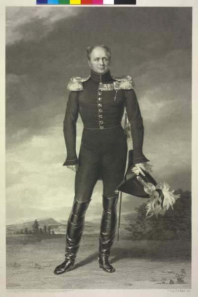 Emperor of Russia Alexander I by George Dawe