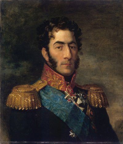 Prince General Pyotr Ivanovich Bagration 1765-1812 by George Dawe