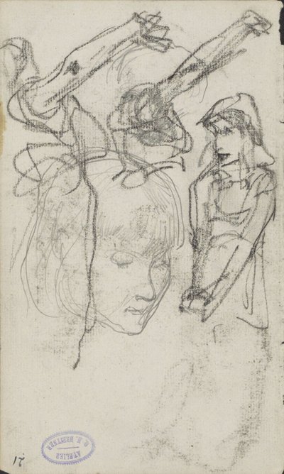 Study Sheet with Women by George Hendrik Breitner