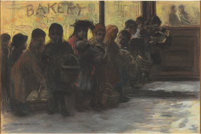 Breadline by George Luks