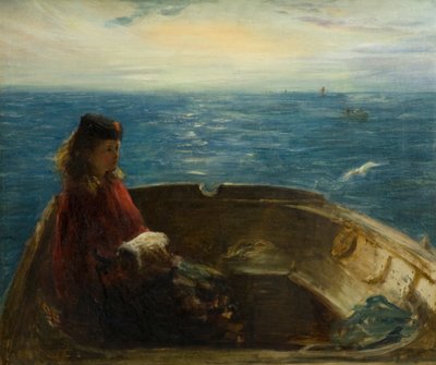 Girl in a Boat by George Paul Chalmers