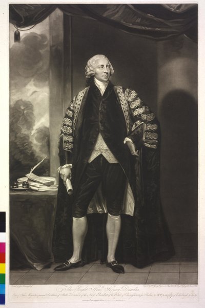 1st Viscount Melville Dundas by George Romney