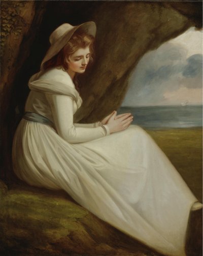 Emma, Lady Hamilton by George Romney