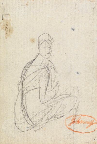 Figure Study of a Woman by George Romney