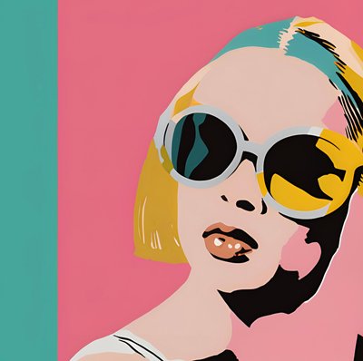 Glamorous Gaze by George Rosaly