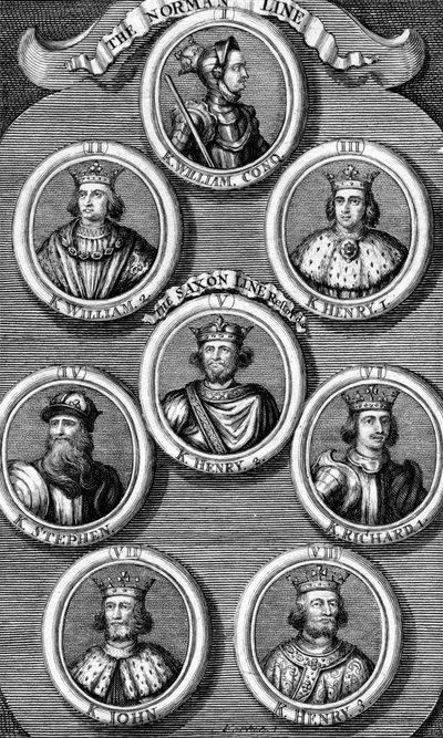 Kings of England by George Vertue