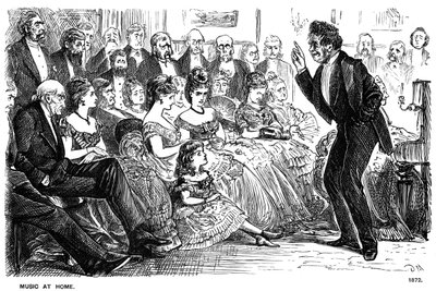 Music at Home by George du Maurier
