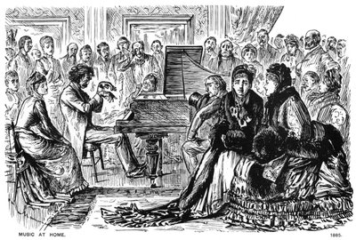 Music at Home by George du Maurier