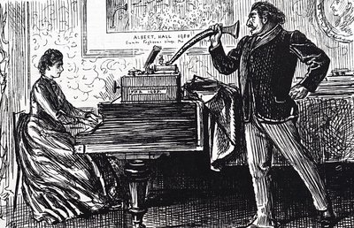 The Phonograph by George du Maurier