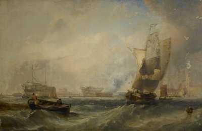 A Sea Piece by George the Elder Chambers