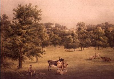 Harrow-on-the-Hill by George the Younger Barret