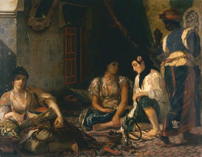 Algerian Scene, Women of Algiers by Georges Jouve