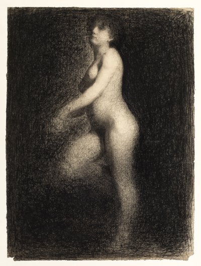 Female Nude by Georges Pierre Seurat