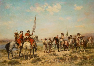 A Hunting Party by Georges Washington