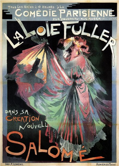 Loie Fuller as Salome by Georges de Feure