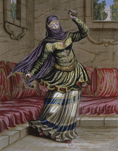 Turkish Dancer by Gerard Jean Baptiste Scotin