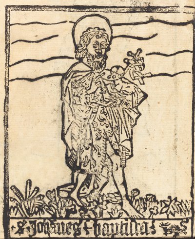 Saint John the Baptist by German 15th Century