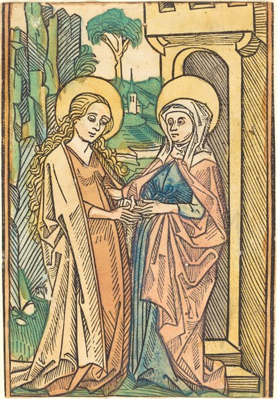 Visitation by German 15th Century