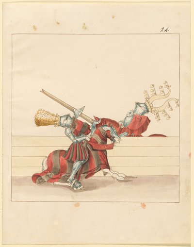 Italian Joust of Peace by German 16th Century