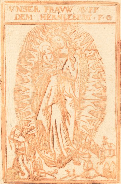 Madonna of the Hernleberg by German 17th Century