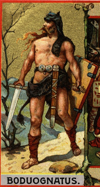 Barbarians: Portrait of Boduognat by German School