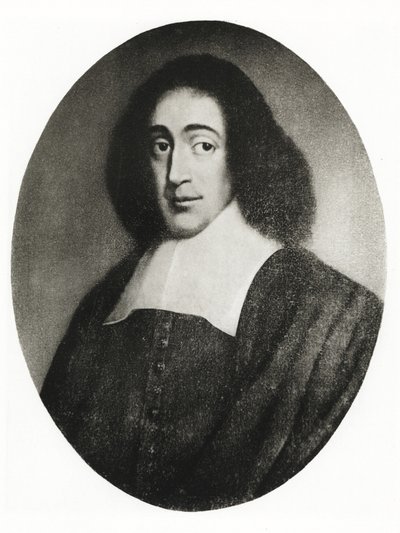 Baruch Spinoza by German School