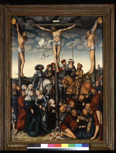 Crucifixion by German School
