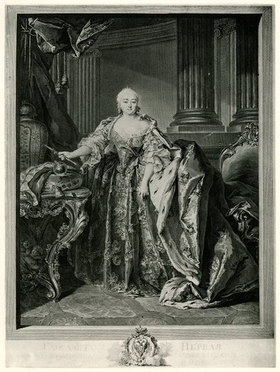 Elizabeth, Empress of Russia by German School