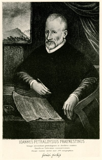 Giovanni Pierluigi da Palestrina by German School