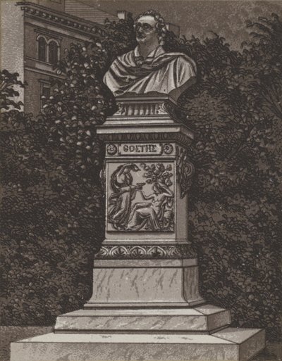 Goethe Monument by German School