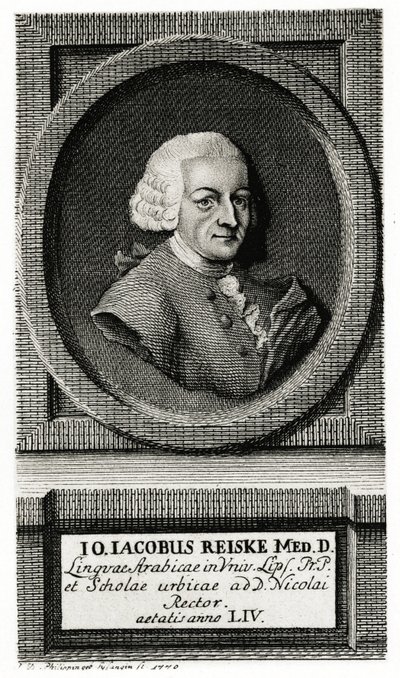 Johannes Jakob Reiske by German School