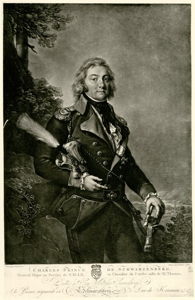 Karl Philipp Prince of Schwarzenberg by German School