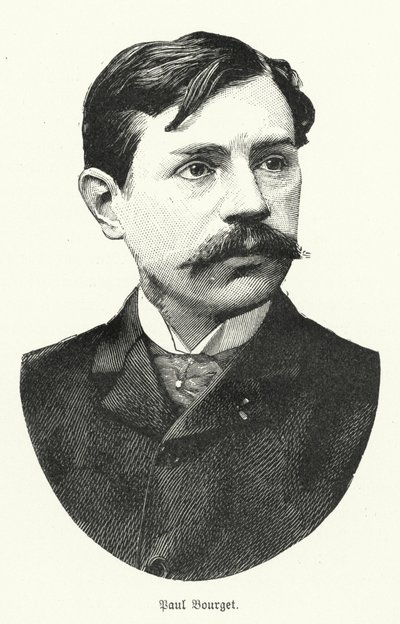 Paul Bourget, French novelist by German School