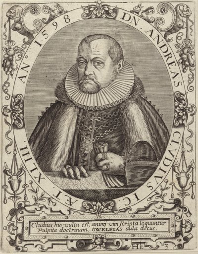 Portrait of Andreas Cludius by German School