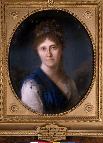 Portrait of Louise Eleonore by German School