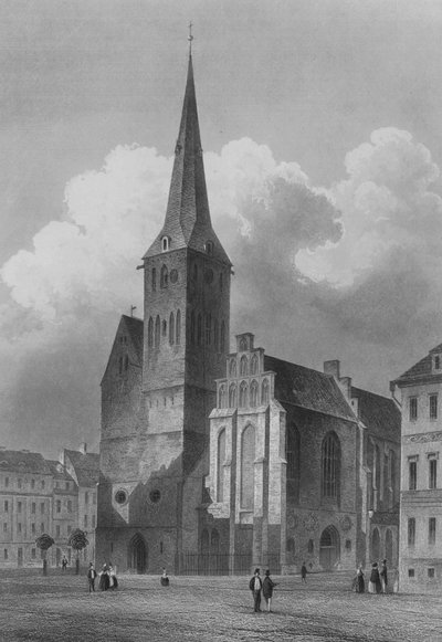 The Nikolaikirche, Berlin by German School