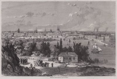 View of Bordeaux, France by German School