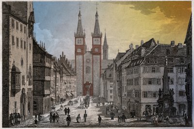 Wurzburg (engraving) by German School