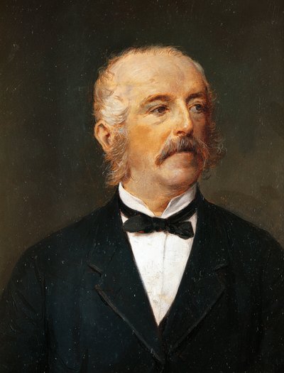 Portrait of Marco Minghetti by Gerolamo Induno