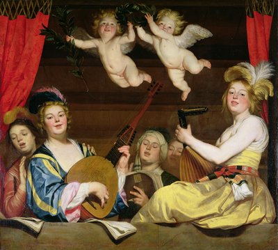 The Concert by Gerrit van Honthorst