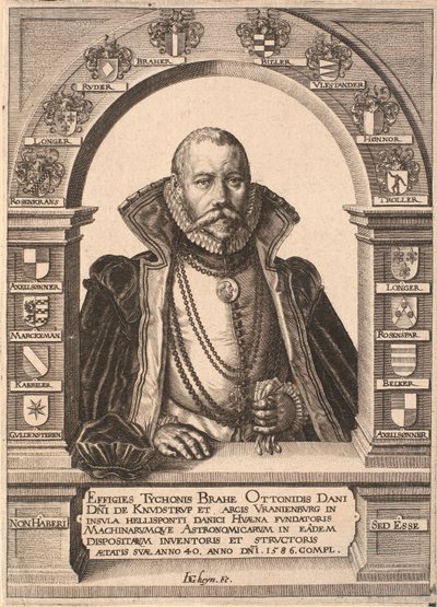 Tycho Brahe by Gheyn, Jacques II de