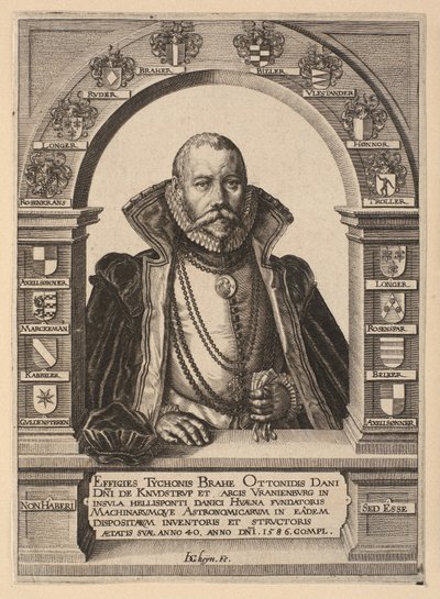 Tycho Brahe by Gheyn, Jacques II de