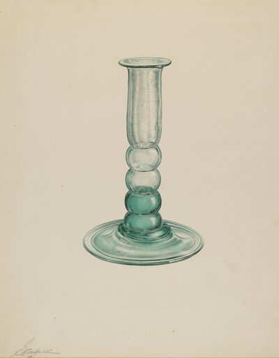 Candlestick by Giacinto Capelli