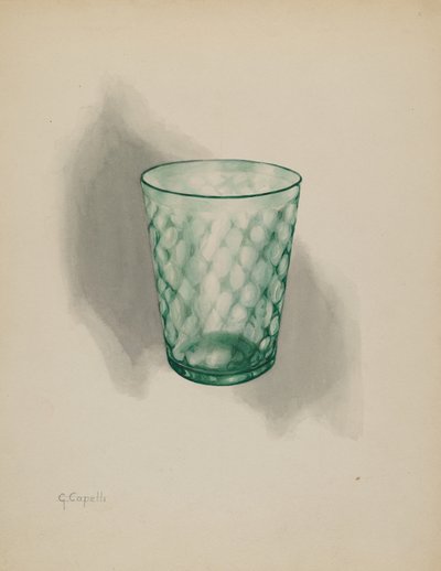 Tumbler, c. 1937 by Giacinto Capelli