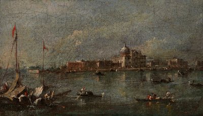 Venetian Scene by Giacomo Guardi