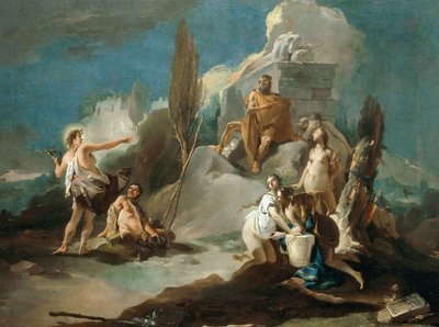 Apollo and Marsyas, 1730 by Giambattista Tiepolo