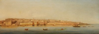 Grand Harbour, Valletta, 1869 by Giancinto Gianni