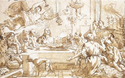 The Last Supper by Giovanni Domenico Tiepolo