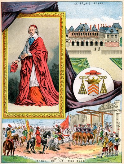 Cardinal Richelieu, 1898 by Gilbert